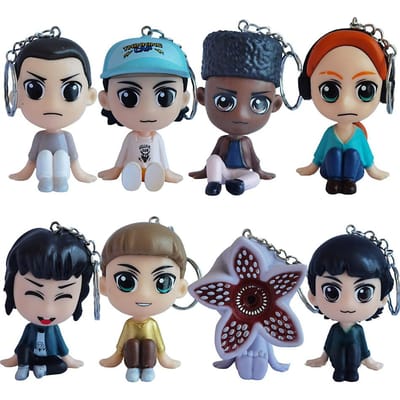 Nieuwe 8 Stuks/Set Stranger TV Series Will Byers Eleven Actiefiguur Schattige Poppen Verzameling Model Speelgoed Verjaardagsfeest Cadeaus
