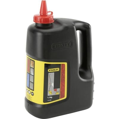 STANLEY 1-47-919 Krijtpoeder rood 1000 g 1 kg
