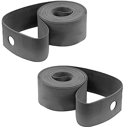Velgbodem Voor Fiets - 2X Reparatie Rubber - Breedte 18mm - Binnenband Mountainbike & Wegfiets, Diameter 26"