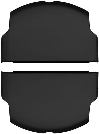 Dailygoods - Zwarte plastic slang accessoires - Batterijklep voor 2000 3000 - Slagvast en slijtvast - 2 stuks - Voor batterijcompartiment