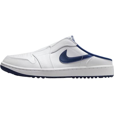 Air Jordan 1 Mule Golf Wit Midnight Navy Heren Sneakers FJ1214-103 47.5 gray