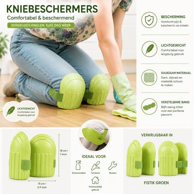 Ergonomische waterdichte kniebeschermers | Comfortabel & duurzaam | Bescherming voor industrie, bouw & auto-onderdelen