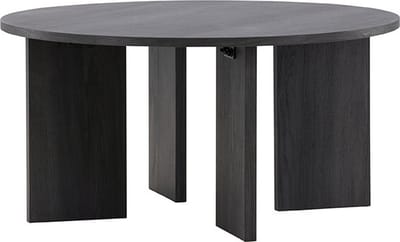 Askerön salontafel Ø80 cm zwart.