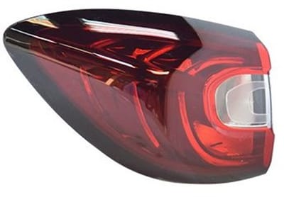 VanWezel 4384921 - Feu arrière gauche sans partie éléctrique pour Renault Captur de 05/2013 à 2020