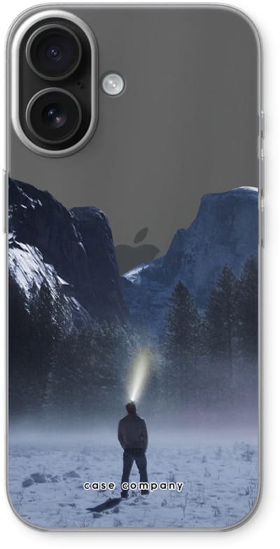 Case Company® - Hoesje geschikt voor iPhone 16 hoesje - Wanderlust - Soft Cover Telefoonhoesje - Bescherming aan alle Kanten en Schermrand