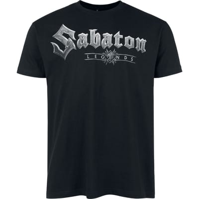Sabaton T-shirt - Legends - S tot 4XL - voor Mannen - zwart