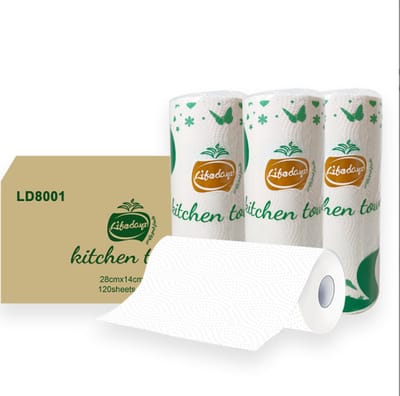 Lifedays keukenpapier - 30rollen - Multi-gebruik keukenrol - Voordeelverpakking - Extra sterk- kitchen paper-Keukenpapier van maagdelijk houtpulp