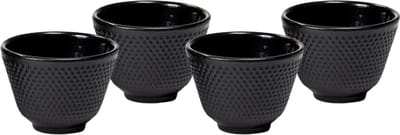 Japanse Stijl Tetsubin gietijzeren Theekopje (Set van 4)