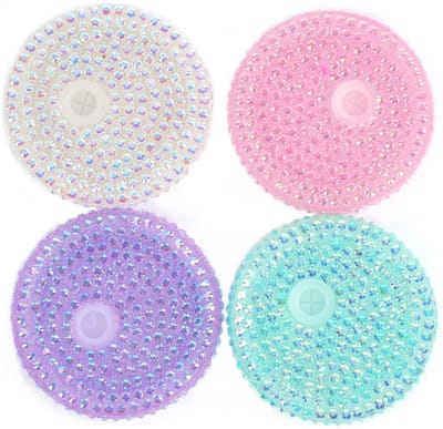 Dailygoods - 4 stuks deksels voor Mason Jars met normale mond – Lekvrije metalen deksels voor inblikken, conserveren en opslag – Past op potten met standaard mond