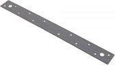 TQ4U koppelstrip | 300 x 30 x 2 mm | 12 schroefgaten Ø 3.8 mm | verzinkt