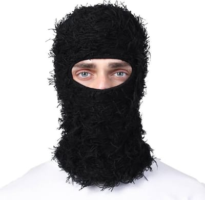 Nivard Ski Masker - Bivakmuts - Winter Masker - Balaclava - Ski Mask - Full Face Mask - Zwart