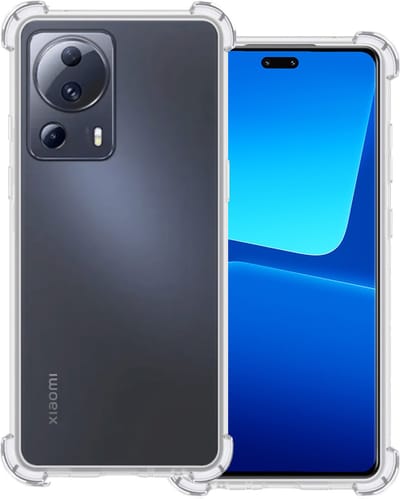 Hoesje Geschikt voor Xiaomi 13 Lite - Sterk & Shockproof - Siliconen Case - Back Cover - Telefoon Hoes Shock Proof - Transparant