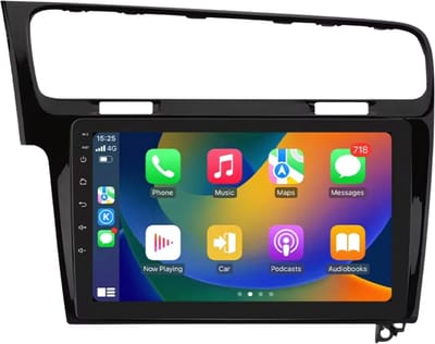 Autoradio met bluetooth - Carplay - Voor VW Golf 7 (2013-2017) - Geschikt voor Apple en Android - Stereo - Navigatie - Navigatiesysteem auto - 2GB 64GB
