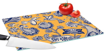 Glazen Snijplank - 39x28 - Jungle - Design - Vogel - Kolibrie - Snijplanken Glas
