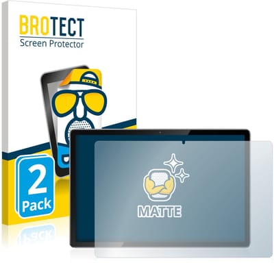 BROTECT - Screenprotector voor Blackview Tab 12 - Folie Beschermfolie matte 2 Stuks