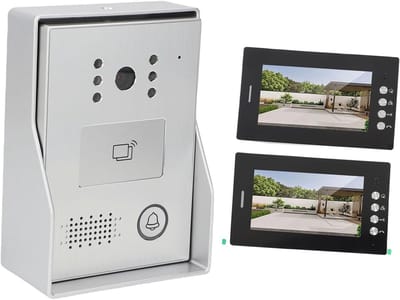 Slimme Deurbel - Video Intercom - Huisbeveiliging - 7 Inch HD Scherm - 27 x 20 x 14 cm