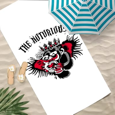 C-Conor McGregor Handdoek Polyester Strandlaken Sneldrogend Zandvrij Badhanddoek Voor Zomer Zwembad Reizen Vakantie 60x35CM