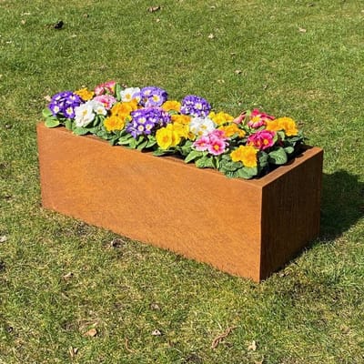 Plantenbed 100x60 Cortenstaal - Plantenbak - Raised-Bed