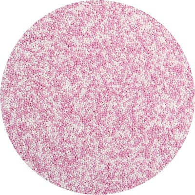 BrandNewCake® Musketzaad Geboorte Roze-Wit 750gr - Sprinkles - Strooisels - Taartversiering - Garnering
