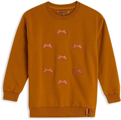 4PRESIDENT Sweater meisjes - Yellow - Maat 92 - Meisjes trui