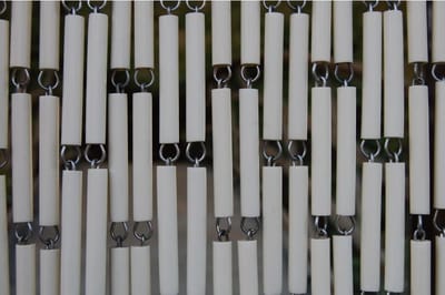 Vliegengordijn Campos 1, 90x210 cm, ivoor