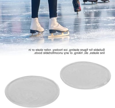 Ankelkussens - Gel pads voor schoenen, verbeteren de bloedsomloop en verlichten druk tijdens schaatsen en hockey