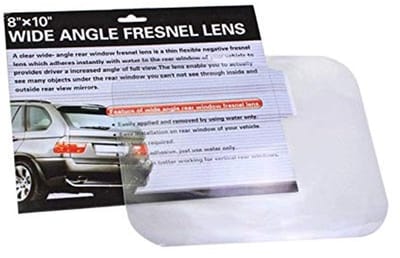 Dailygoods- Parkeersticker Wijdhoek - Dodehoekspiegel Auto - Verstelbaar - Flexibel - Duurzaam - Hoge Doorlaatbaarheid 92%