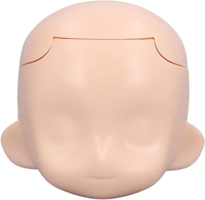Poppenhoofd Vervanging - Kogelgewricht Hoofd - Poppen Maken - Klaar voor Aanpassing - 4 x 35 cm - Wit