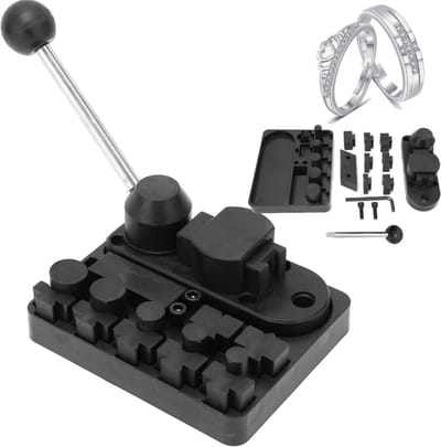 Multifunctionele Handmatige Ring Bender Set voor Sieraden, Ideaal voor Oorbellen en Ringen, Geschikt voor Goud, Zilver en Koper