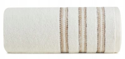 Selena Handdoek 50x90 cm Crème 500 g/m2 - Zachte Katoen