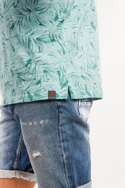 Pilot Heren Polo Blauw - Maat XXL