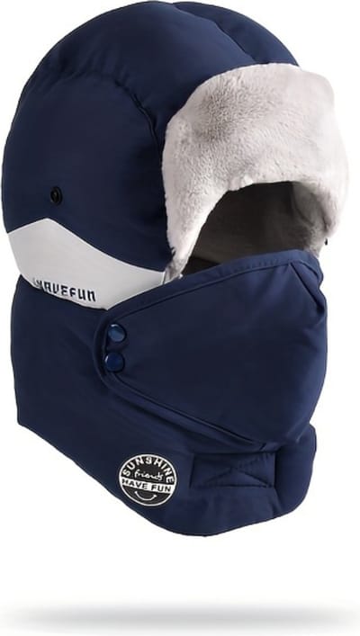 Nivard Wintermuts - Heren - Dames - Volwassenen - Muts - Ski Mask - Bivakmuts - Balaclava - Ski Masker - Wintersport - Full Face Mask - Winter Masker - Donkerblauw