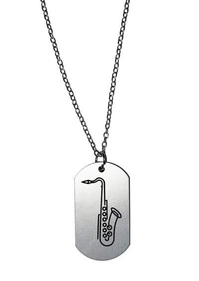 Akyol - saxofoon ketting - Saxofoon - de echte saxofoon liefhebber - saxofoon - muziek - muziekspelen