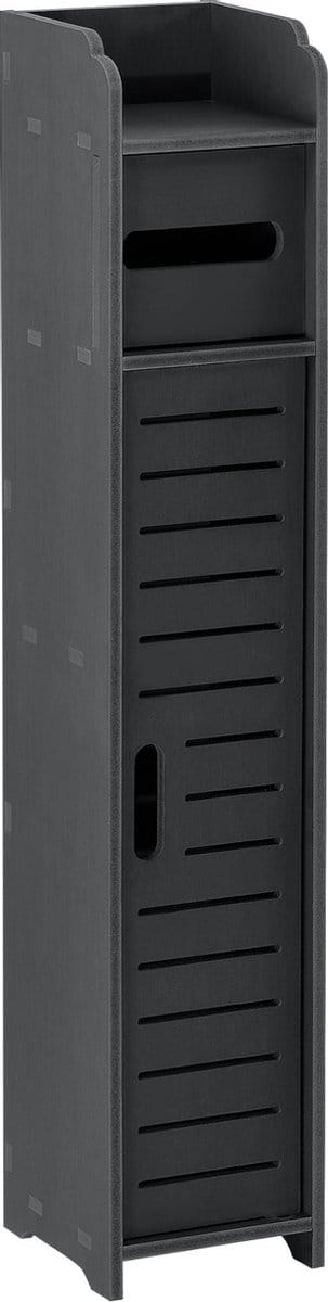 Toiletrol houder Leoben HKC toiletkast 80x15x15 cm donkergrijs
