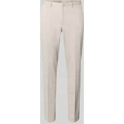 slim fit broek van viscosemix model 'Harold'