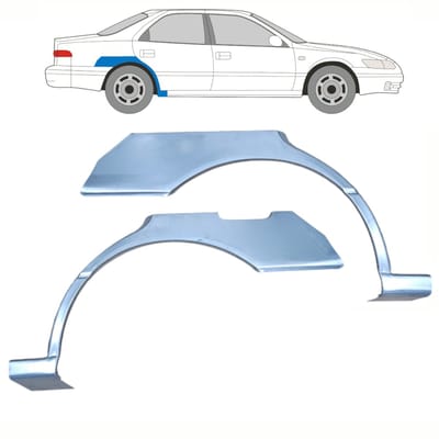 Reparatiepaneel achterspatbord voor Toyota Camry 1996-2001 / Set