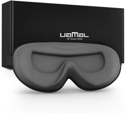 Verduisterend 3D Slaapmasker met Nuldruk en Verstelbare Riem – Comfortabel en Ademend Oogmasker voor Een Diepe Slaap