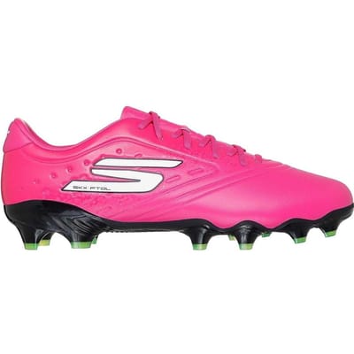Skechers Stevige voetbalschoenen voor volwassenen (Roze/Zwart)