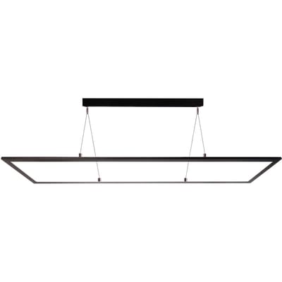 Deko-Light LED hanglamp 3422, hoekig, Dip-Switch, zwart