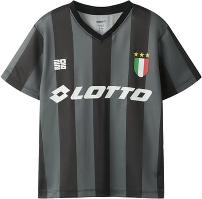 NAME IT - NKMJUMB LOTTO SS NREG POLY TOP LNOOS VDE - Jongens - T-shirts