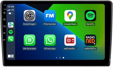 CarPlay autoradio geschikt voor Ford Transit Custom | 2019 t/m 2023 | Android 13 | Draadloos Apple CarPlay & Android Auto | 2GB + 32GB | 8-Core processor | Davilon | 2025 model | 2019 2020 2021 2022 2023 | Bluetooth & Wifi