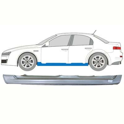 Volledige dorpel voor Alfa Romeo 159 2005-2012 / Links