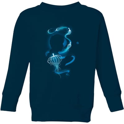 Fantastic Beasts Newt Silhouette kindertrui - Navy - 98/104 (3-4 jaar)