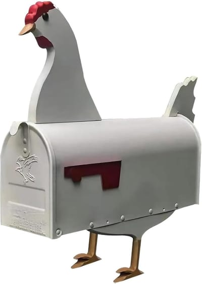 Dieren Brievenbus - Creatieve Postbak - Brieven Ontvangen - Grote Capaciteit - 38cm Hoog