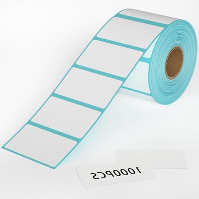 Zelfklevende Thermische Labels 1000 Stuks 40 x 30 mm voor Thuis, Kantoor en Supermarkten - Ideaal voor Verzending en Organisatie