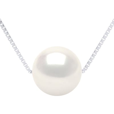Halsketting Echte Gecultiveerde Zoetwaterparel Rond 9-10 mm