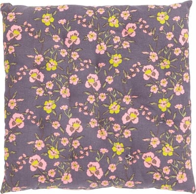 Simple Flower Roze Groen Mattress | 40 X 40 | Sierkussen Voor Woonkamer Of Slaapkamer
