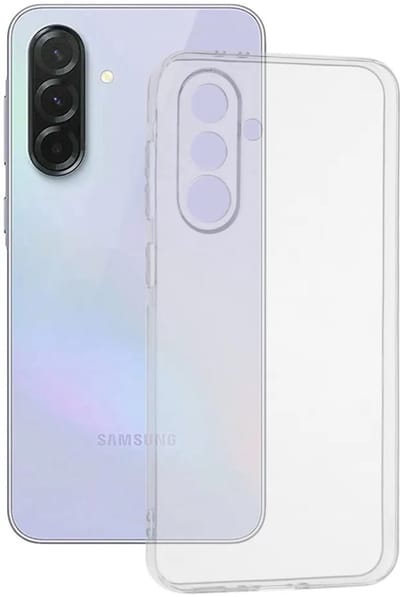Hoesje geschikt voor Samsung Galaxy A36 - Techsuit Clear Silicone Back Cover - Transparant