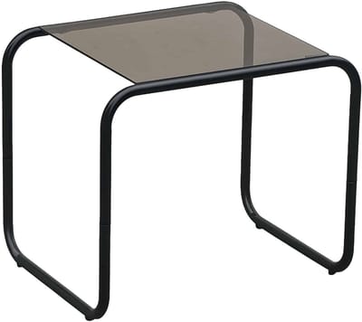 Leitmotiv Bijzettafel Ventana - Zwart - 50x40x45cm - Modern