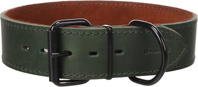 Hond Halsband Montana Groen XXXL 58-68cm 50mm